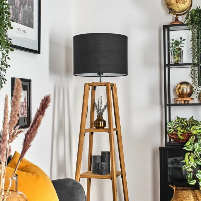 Lampes En Tissu-hofstein Bassagoda Lampadaire Écru, 1 lumière