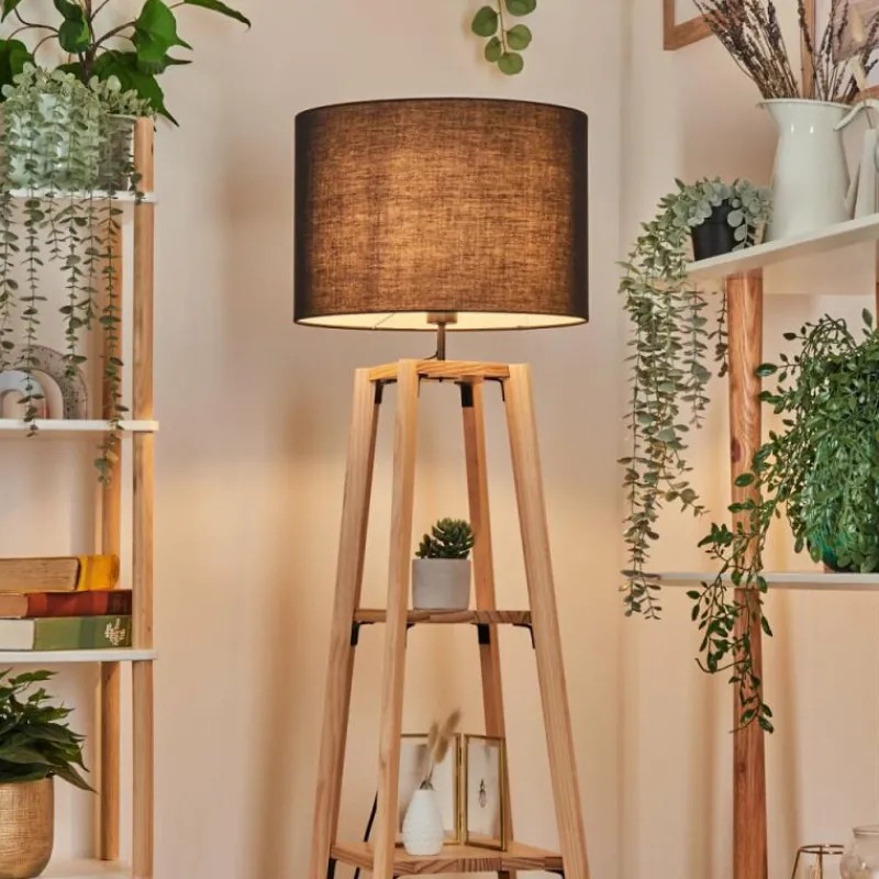 Lampes En Tissu-hofstein Bassagoda Lampadaire Écru, 1 lumière