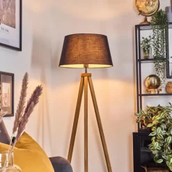 Lampes En Tissu-hofstein Bassagoda Lampadaire Écru, 1 lumière