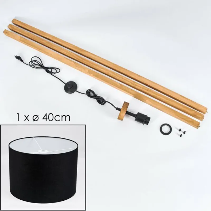 Lampes En Tissu-hofstein Bassagoda Lampadaire Écru, 1 lumière