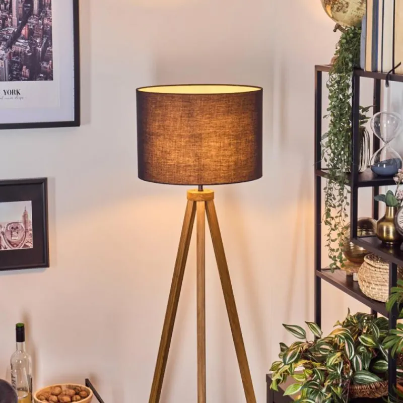 Lampes En Tissu-hofstein Bassagoda Lampadaire Écru, 1 lumière