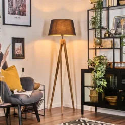 Lampes En Tissu-hofstein Bassagoda Lampadaire Écru, 1 lumière