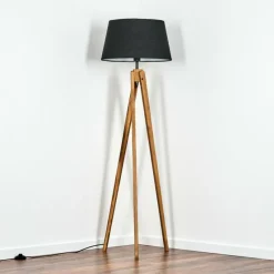 Lampes En Tissu-hofstein Bassagoda Lampadaire Écru, 1 lumière