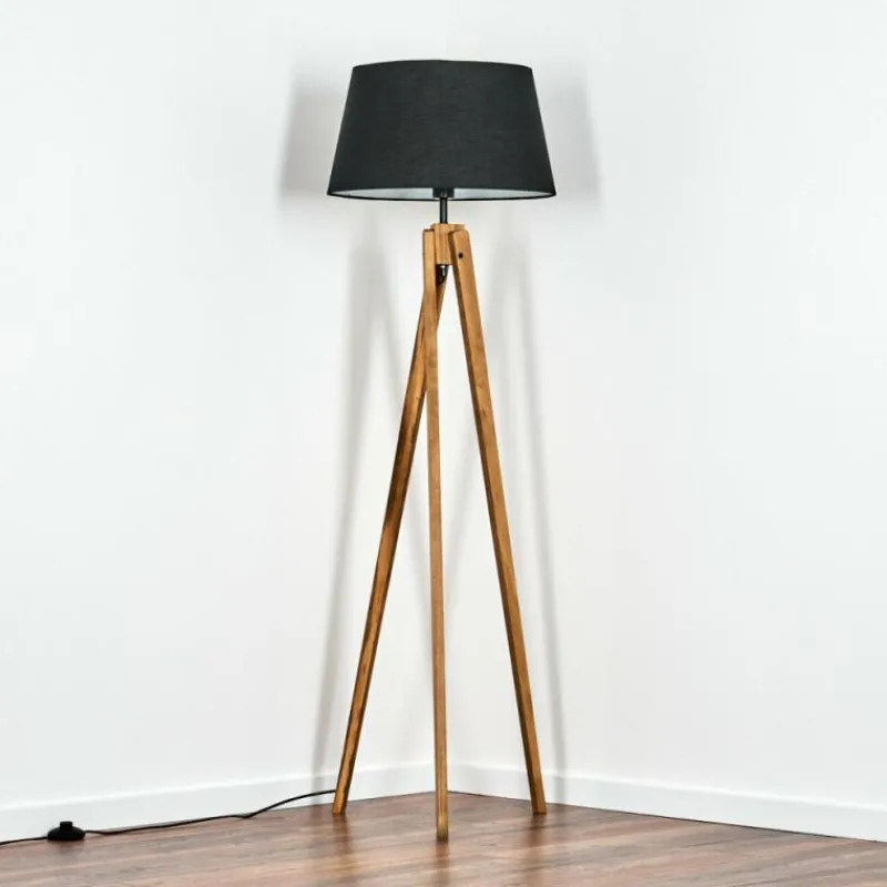 Lampes En Tissu-hofstein Bassagoda Lampadaire Écru, 1 lumière