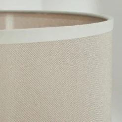 Lampes En Tissu-hofstein Bassagoda Lampadaire Écru, 1 lumière