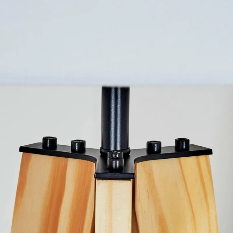 Lampes En Tissu-hofstein Bassagoda Lampadaire Écru, 1 lumière