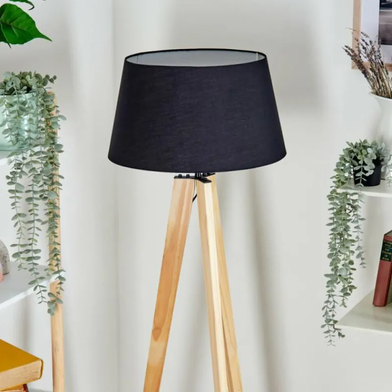 Lampes En Tissu-hofstein Bassagoda Lampadaire Écru, 1 lumière