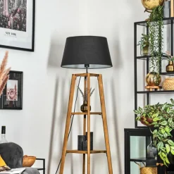 Lampes En Tissu-hofstein Bassagoda Lampadaire Écru, 1 lumière