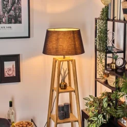 Lampes En Tissu-hofstein Bassagoda Lampadaire Écru, 1 lumière