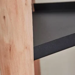 Lampes En Tissu-hofstein Bassagoda Lampadaire Écru, Noir, 1 lumière