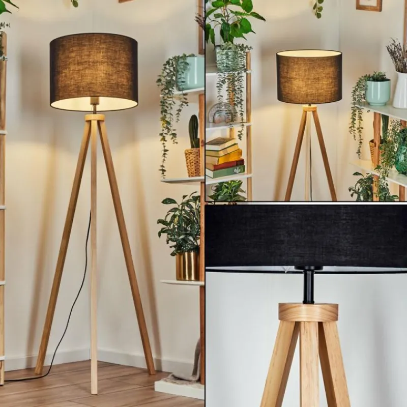 Lampes En Tissu-hofstein Bassagoda Lampadaire Écru, 1 lumière