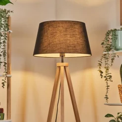 Lampes En Tissu-hofstein Bassagoda Lampadaire Écru, 1 lumière