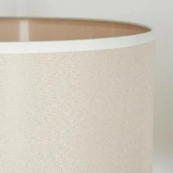 Lampes En Tissu-hofstein Bassagoda Lampadaire Écru, 1 lumière