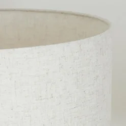 Lampes En Tissu-hofstein Bassagoda Lampadaire Écru, 1 lumière