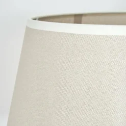 Lampes En Tissu-hofstein Bassagoda Lampadaire Écru, 1 lumière