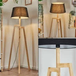 Lampes En Tissu-hofstein Bassagoda Lampadaire Écru, 1 lumière