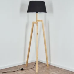 Lampes En Tissu-hofstein Bassagoda Lampadaire Écru, 1 lumière