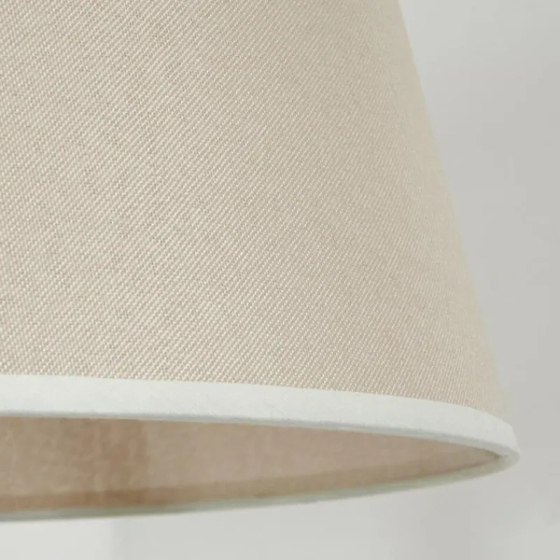 Lampes En Tissu-hofstein Bassagoda Lampadaire Écru, 1 lumière