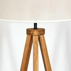 Lampes En Tissu-hofstein Bassagoda Lampadaire Écru, 1 lumière