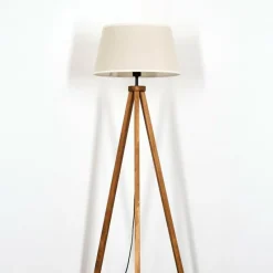 Lampes En Tissu-hofstein Bassagoda Lampadaire Écru, 1 lumière