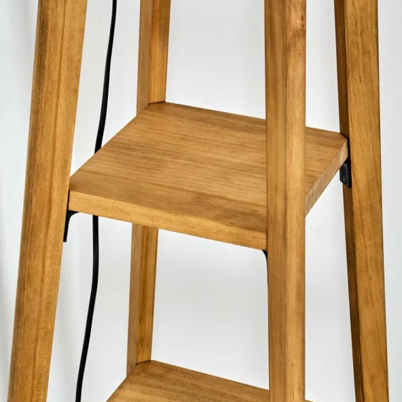 Lampes En Tissu-hofstein Bassagoda Lampadaire Écru, 1 lumière