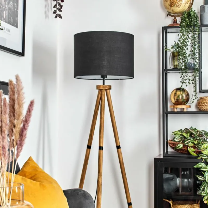 Lampes En Tissu-hofstein Bassagoda Lampadaire Écru, 1 lumière