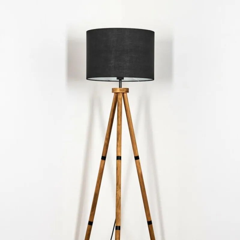 Lampes En Tissu-hofstein Bassagoda Lampadaire Écru, 1 lumière