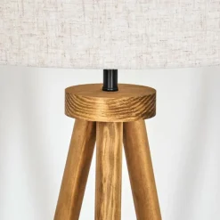 Lampes En Tissu-hofstein Bassagoda Lampadaire Écru, 1 lumière