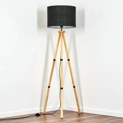 Lampes En Tissu-hofstein Bassagoda Lampadaire Écru, 1 lumière