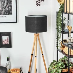 Lampes En Tissu-hofstein Bassagoda Lampadaire Écru, 1 lumière