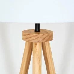 Lampes En Tissu-hofstein Bassagoda Lampadaire Écru, 1 lumière