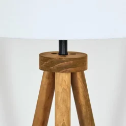 Lampes En Tissu-hofstein Bassagoda Lampadaire Écru, 1 lumière