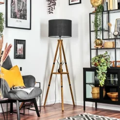 Lampes En Tissu-hofstein Bassagoda Lampadaire Écru, 1 lumière