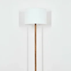 Lampes En Tissu-hofstein Bassagoda Lampadaire Écru, 1 lumière