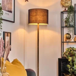 Lampes En Tissu-hofstein Bassagoda Lampadaire Écru, 1 lumière