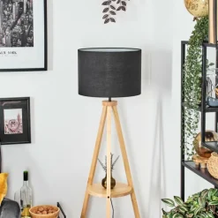 Lampes En Tissu-hofstein Bassagoda Lampadaire Écru, 1 lumière