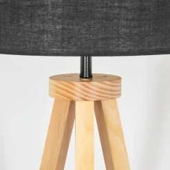 Lampes En Tissu-hofstein Bassagoda Lampadaire Écru, 1 lumière