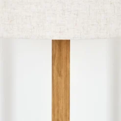 Lampes En Tissu-hofstein Bassagoda Lampadaire Écru, 1 lumière