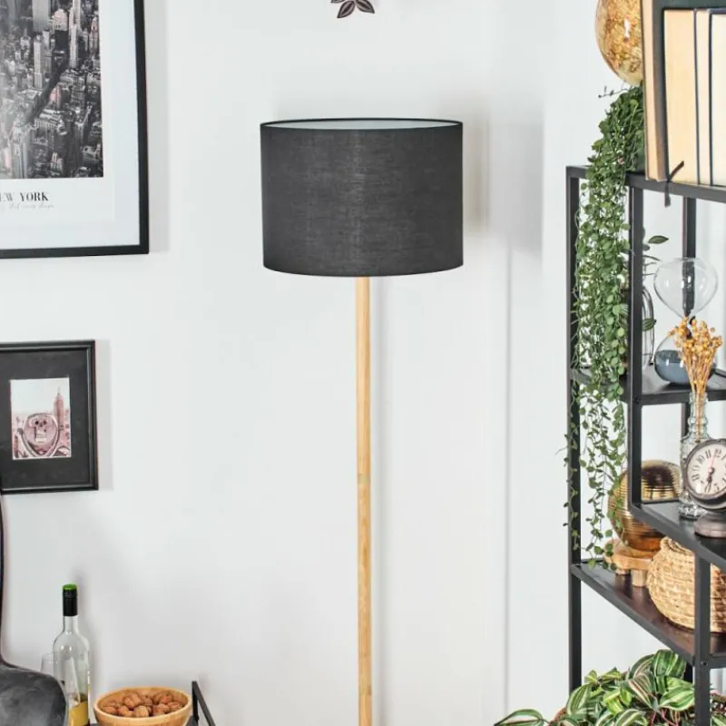 Lampes En Tissu-hofstein Bassagoda Lampadaire Écru, 1 lumière