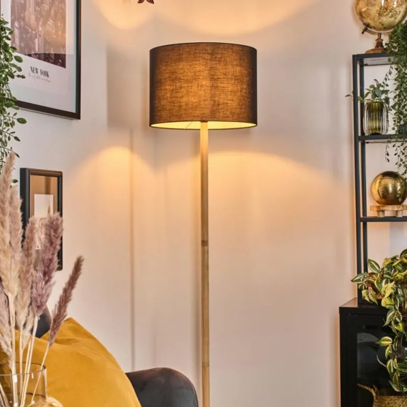 Lampes En Tissu-hofstein Bassagoda Lampadaire Écru, 1 lumière