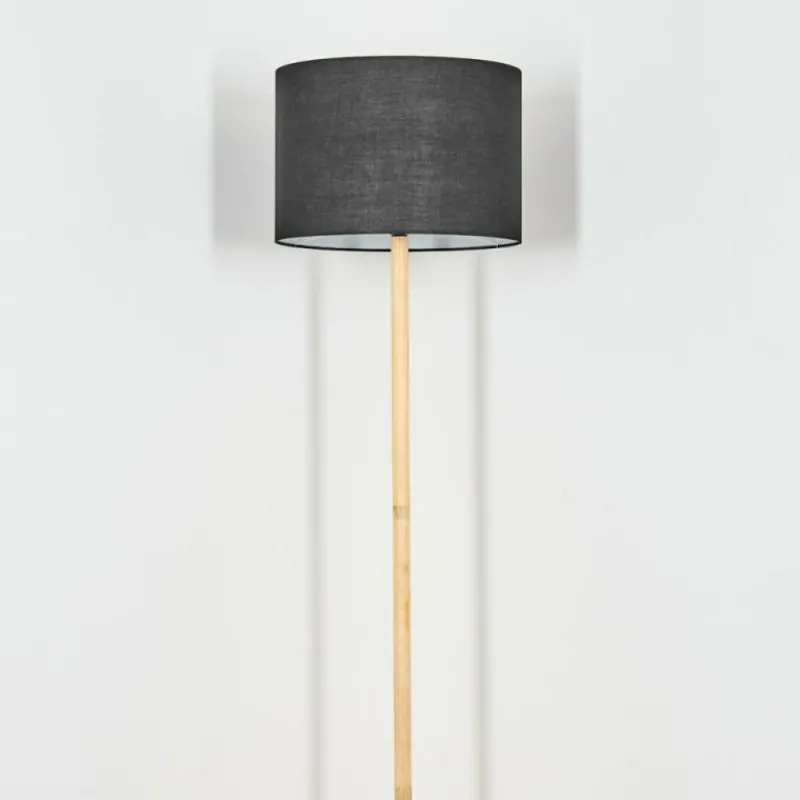 Lampes En Tissu-hofstein Bassagoda Lampadaire Écru, 1 lumière