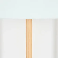 Lampes En Tissu-hofstein Bassagoda Lampadaire Écru, Noir, 1 lumière