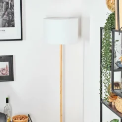 Lampes En Tissu-hofstein Bassagoda Lampadaire Écru, 1 lumière