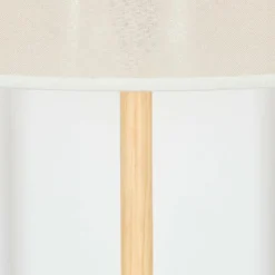 Lampes En Tissu-hofstein Bassagoda Lampadaire Écru, 1 lumière