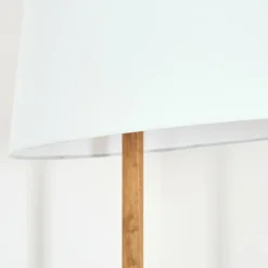 Lampes En Tissu-hofstein Bassagoda Lampadaire Écru, 1 lumière