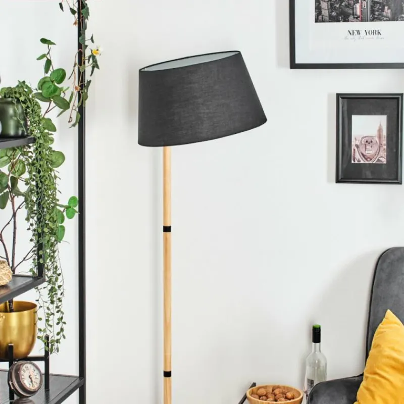 Lampes En Tissu-hofstein Bassagoda Lampadaire Écru, 1 lumière