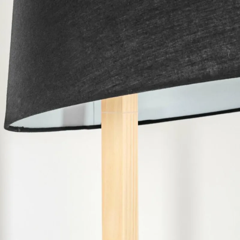 Lampes En Tissu-hofstein Bassagoda Lampadaire Écru, 1 lumière