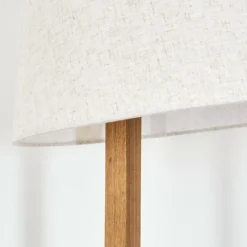 Lampes En Tissu-hofstein Bassagoda Lampadaire Écru, 1 lumière