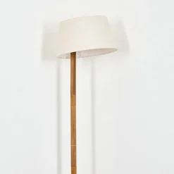 Lampes En Tissu-hofstein Bassagoda Lampadaire Écru, 1 lumière