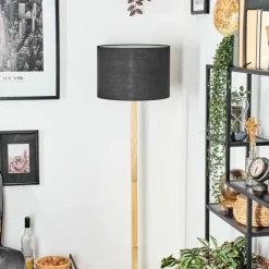 Lampes En Tissu-hofstein Bassagoda Lampadaire Écru, 1 lumière